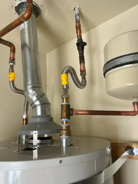 Water heater installation and plumbing repair in Hazlettville